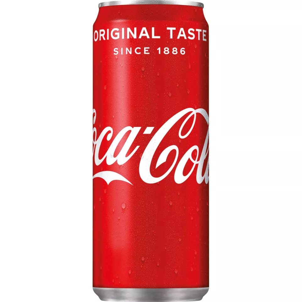 Coca-Cola frisdrank, sleek blik van...