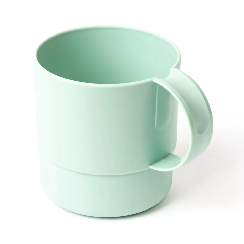 DBP pastel green plastic cup 325 ml