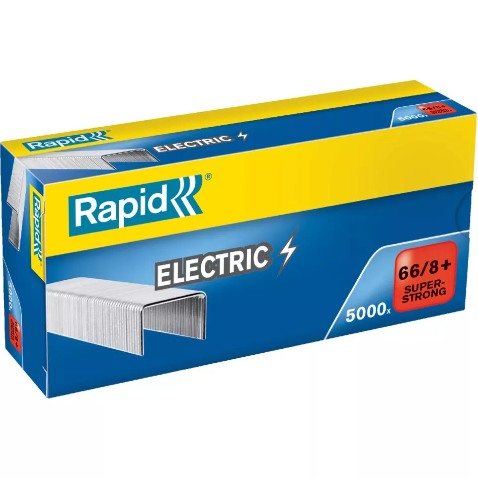 Rapid 66/8 Staples box of 5,000