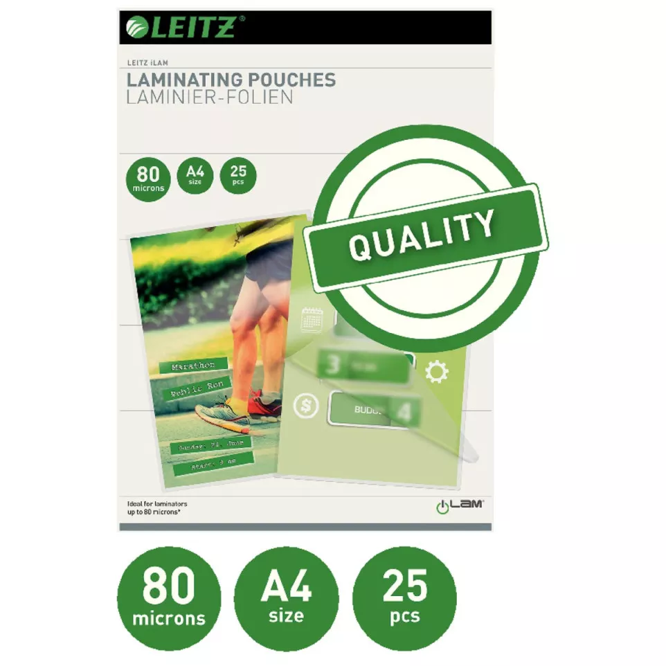 Leitz EVA Laminating Pouches A4 2 x...