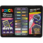 Posca paintmarkers, metalen...