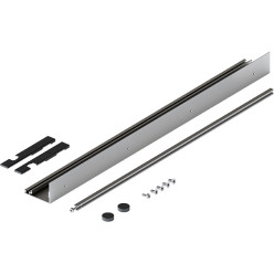Top verbindingsbeslag 55mm lengte 560mm voor een Concepta III 25/35 draai- en intrekbare deur / pce