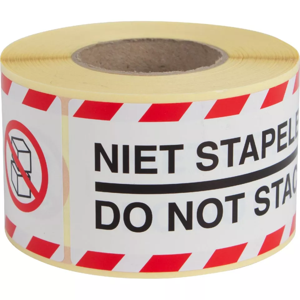 Rillprint Do Not Stack Labels, 46 x...