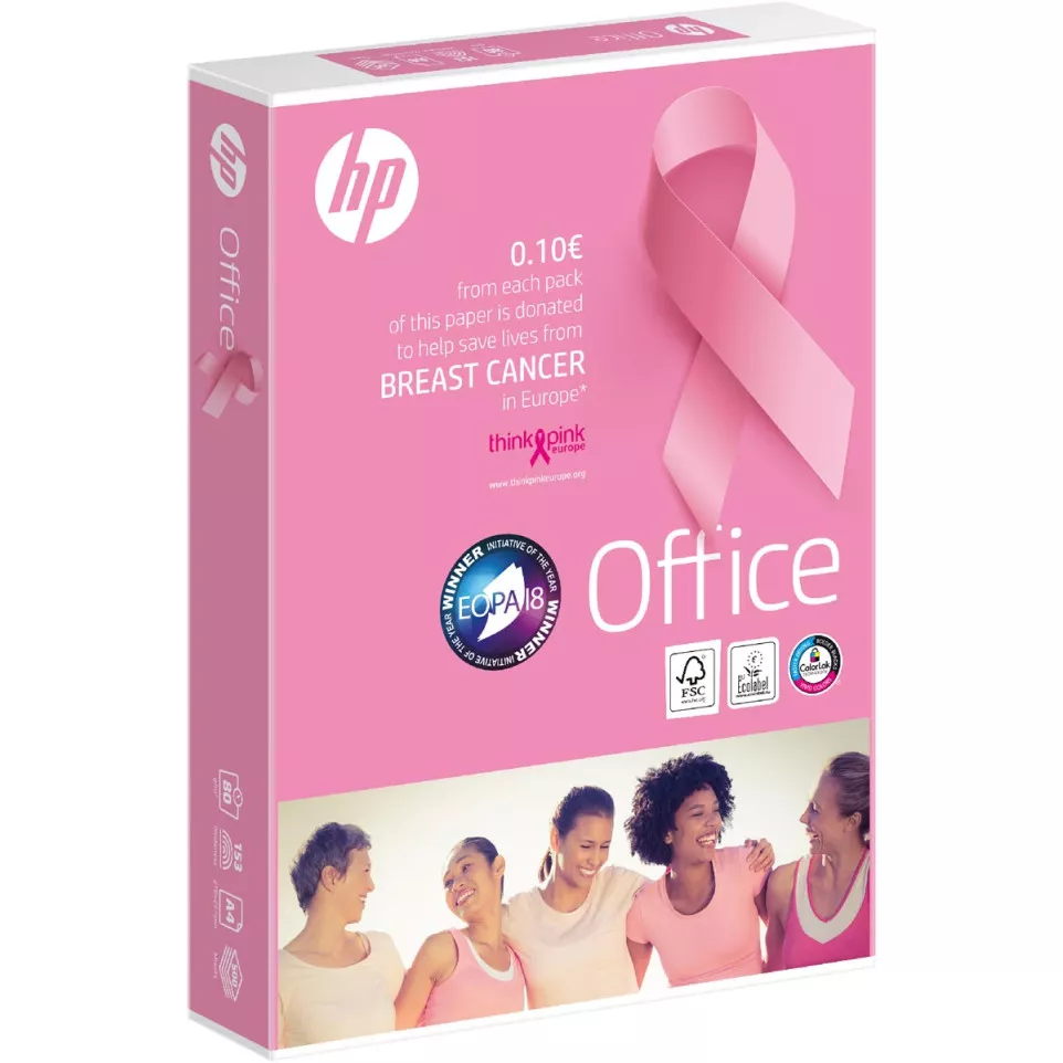 HP Office Pink Ream kopieerpapier, ft...