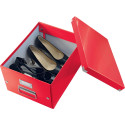 Leitz WOW boîte de rangement Click & Store, ft M, rouge