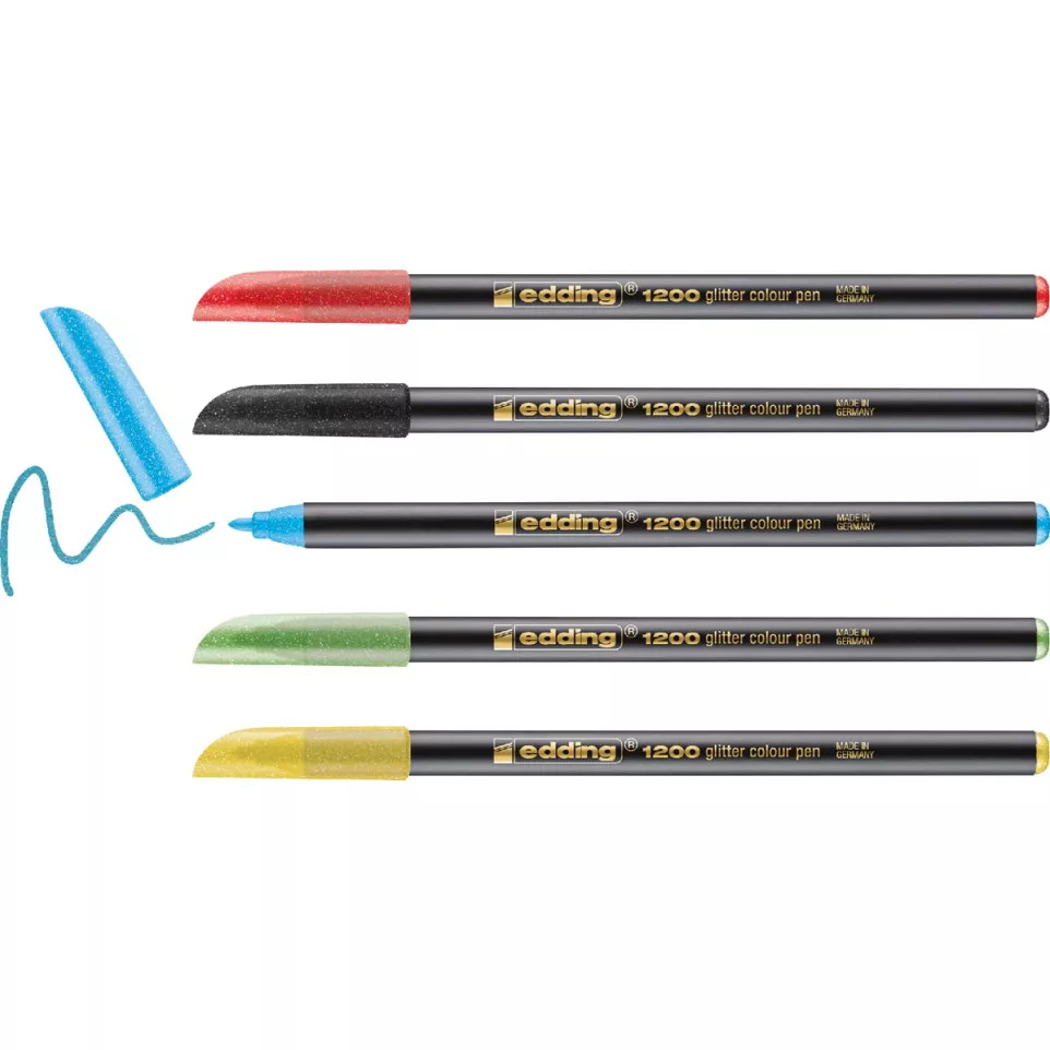 Edding glitter viltstift e-1200,...