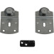 ARLU Sliding Door Fitting with Simple Rollers Side Mount 550/560.000 Max 20kg per Panel / pc