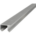 Profil de roulement double en aluminium ARLU 560.000 longueur 2,1m / 2.1m