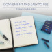 Waterman cartouches d'encre bleu 6X