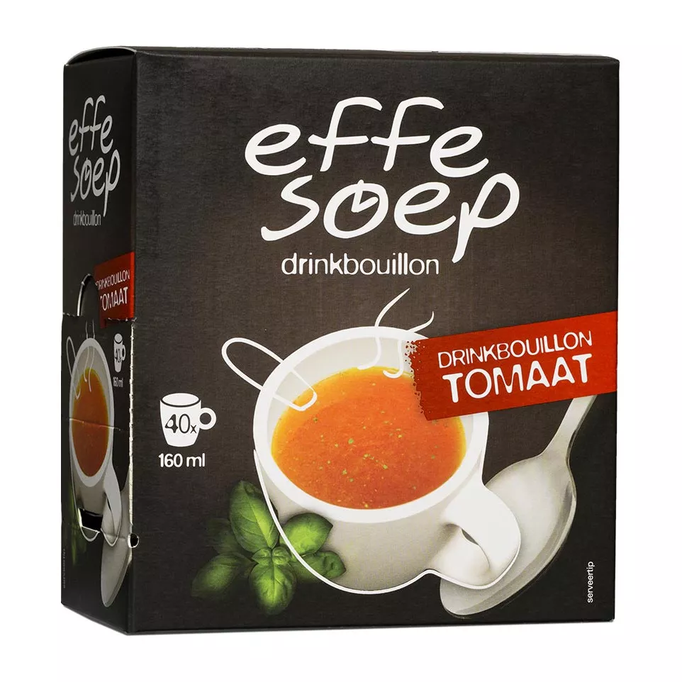 Effe Soep drinkbouillon, tomaat, 160...