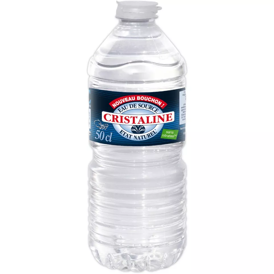 Cristaline eau plate, bouteille de 50...