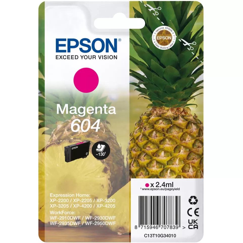Epson cartouche d'encre 604, 130...