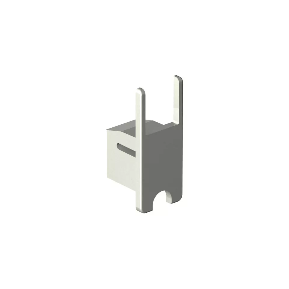 Robustus notched plastic end cap...
