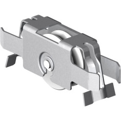 Steel Roller with Ball Bearing and Plastic Coating ROBUSTUS / pc