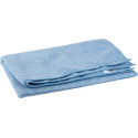Serpillière en microfibre, ft 60 x 80 cm, bleu, paquet de 5 pièces