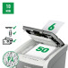 Leitz IQ Auto+ Small Office 50X destructeur de documents P4