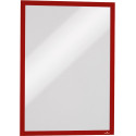 Durable Duraframe magnetisch kader, ft A4, rood, pak van 5 stuks