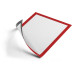 Durable Duraframe magnetisch kader, ft A4, rood, pak van 5 stuks