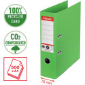 Esselte No.1 Lever Arch File A4 Spine 7.5 cm Green