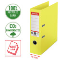 Esselte No.1 Lever Arch File Polypropylene A4 75mm Spine Yellow