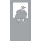 V-Part magneetsticker REST,...
