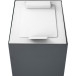 V-Part top met klep voor modulaire afvalbak 60 l, wit