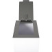 V-Part couvercle à clapet pour poubelle modulaire 60 l, gris foncé