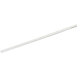 Hettich SlideLine 55 Plus White Plastic Runner and Guide Profile 4m Maximum 15kg per Panel per 4m