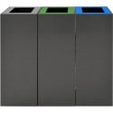 V-Part Modular Trash Can 60L Grey