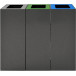 V-Part Modular Trash Can 60L Grey