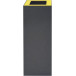 V-Part Lid for Modular Waste Bin 60L Yellow