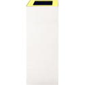 V-Part top voor modulaire afvalbak 60 l, geel