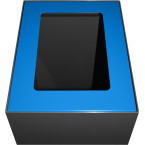 V-Part lid for modular...