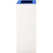 V-Part top voor modulaire afvalbak 60 l, blauw