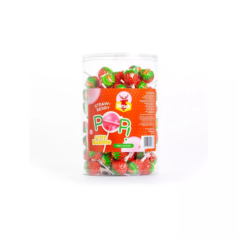 Hirsch Super Bubble Lollipops...