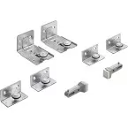 Kit de guidage inférieur pour 3 portes STB 11 / pce