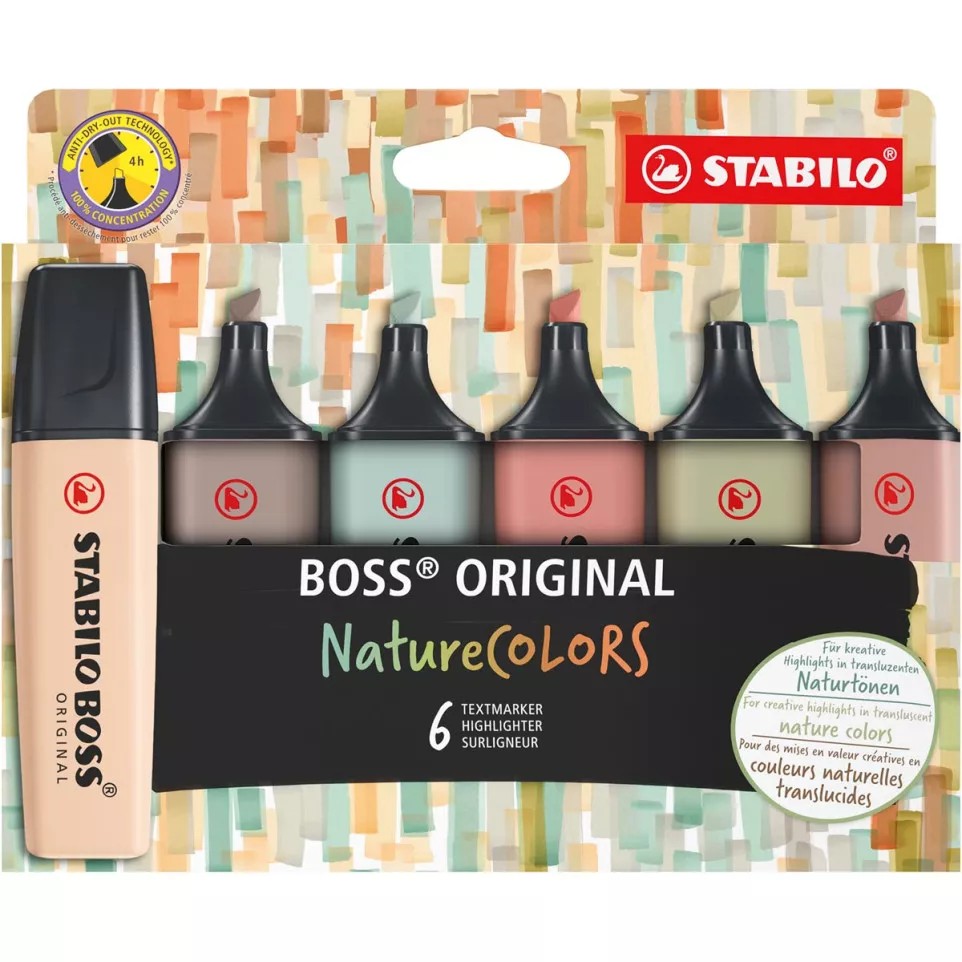 STABILO BOSS ORIGINAL NatureCOLORS...