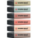STABILO BOSS ORIGINAL NatureCOLORS surligneur, étui de 6 pièces, assorti