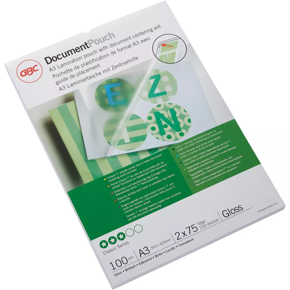 GBC Document pochette à plastifier ft...