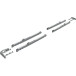 Kit d'amortisseurs d'ouverture et de fermeture Silent System TopLine XL pour 3 portes max.30-80kg par panneaux / pce
