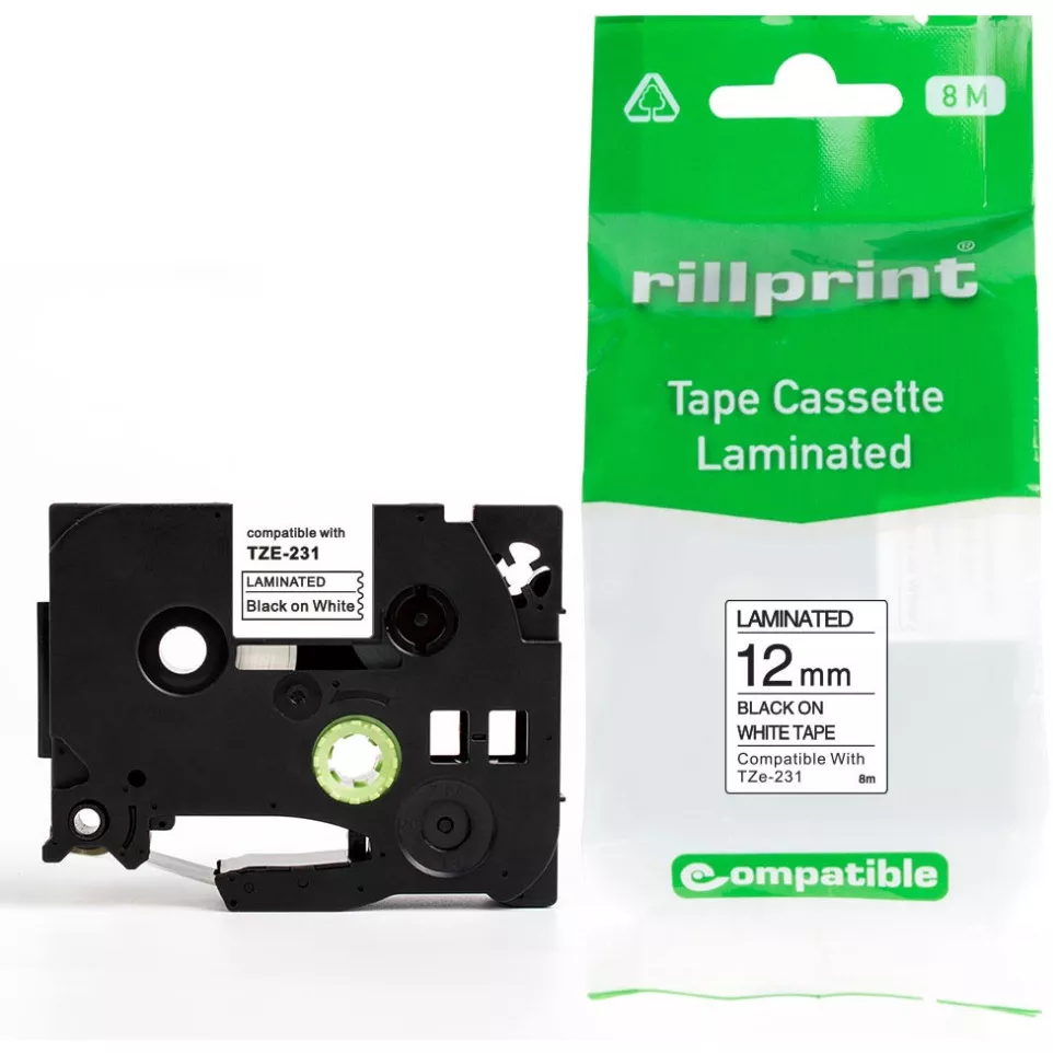 Rillprint Label Tape Compatible with...