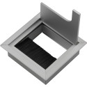 GLAnd softclose 80x80x25mm geanodiseerd aluminium / pce