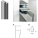 Rubber profiel voor LINEAR glas / 3012mm