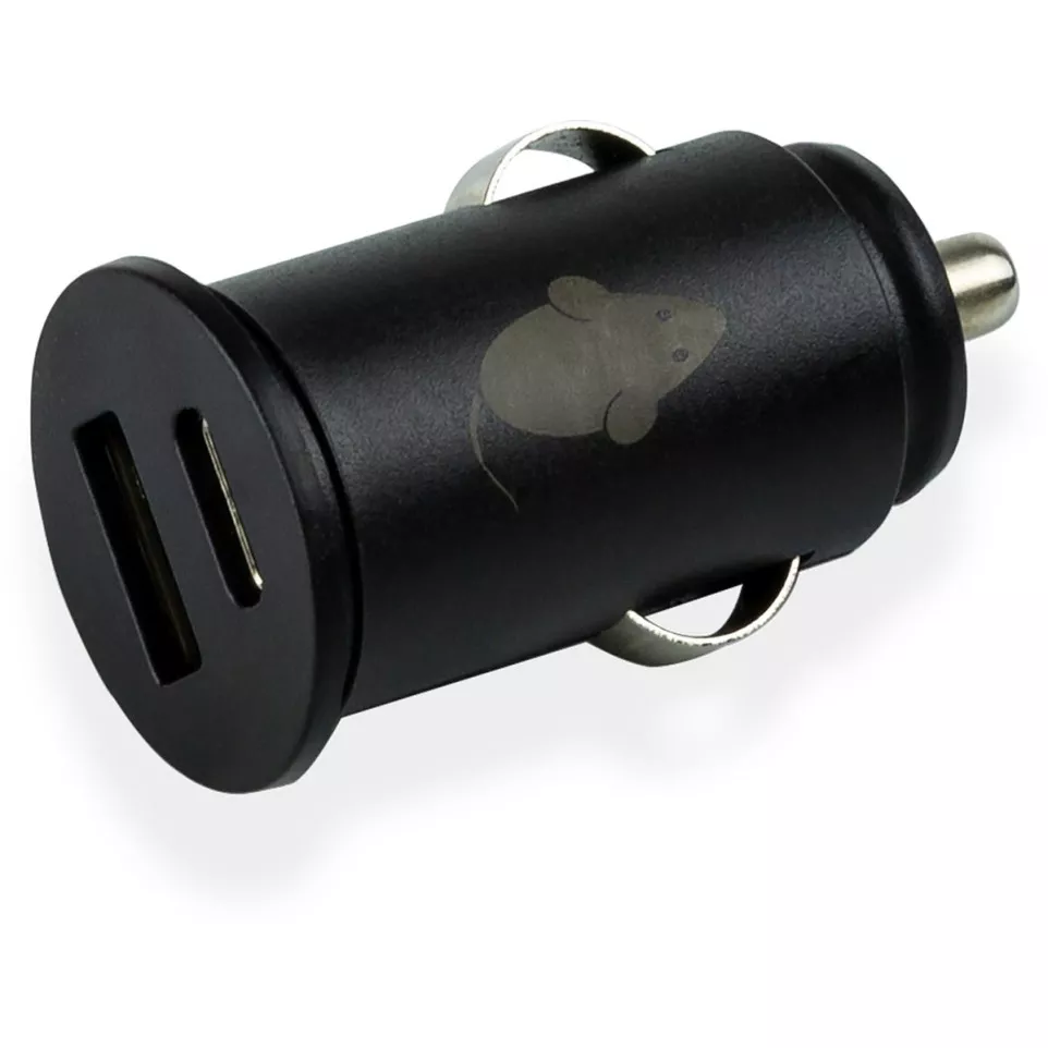 GreenMouse Dual Car Charger 1x USB-A...
