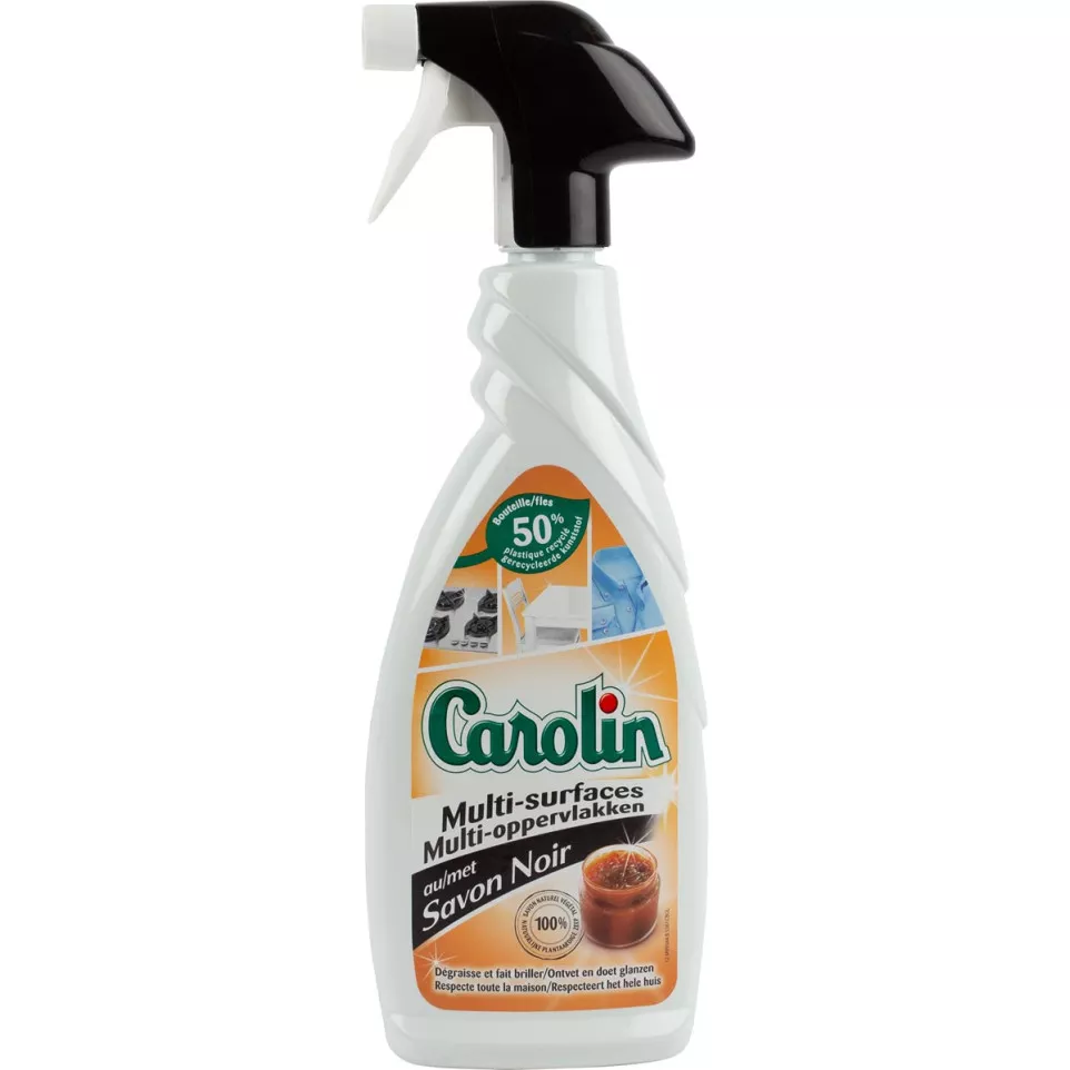 Carolin ontvetter met zwarte zeep,...