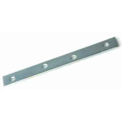 Verbindingsplaat staal verzinkt 125mm / pce