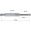 Vérin pneumatique de remplacement pour ferrures Kesseböhmer force 380N / pce