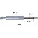 Replacement Pneumatic Lift Support for Kesseböhmer Fittings Force 250N per piece