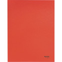 Leitz Recycle A4 Cardboard Folder with Flaps Red