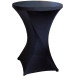 Housse pour table debout, diamètre 80 cm, noir